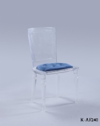 Acrylic Armless Chair